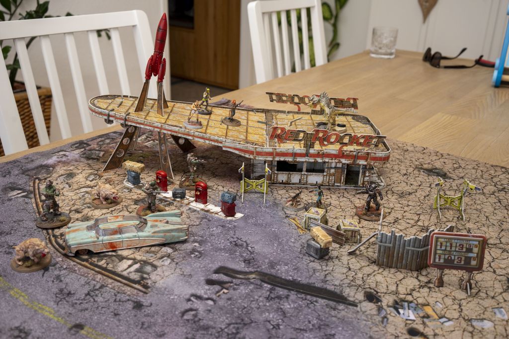 Fallout wasteland warfare base part of terrain starter set