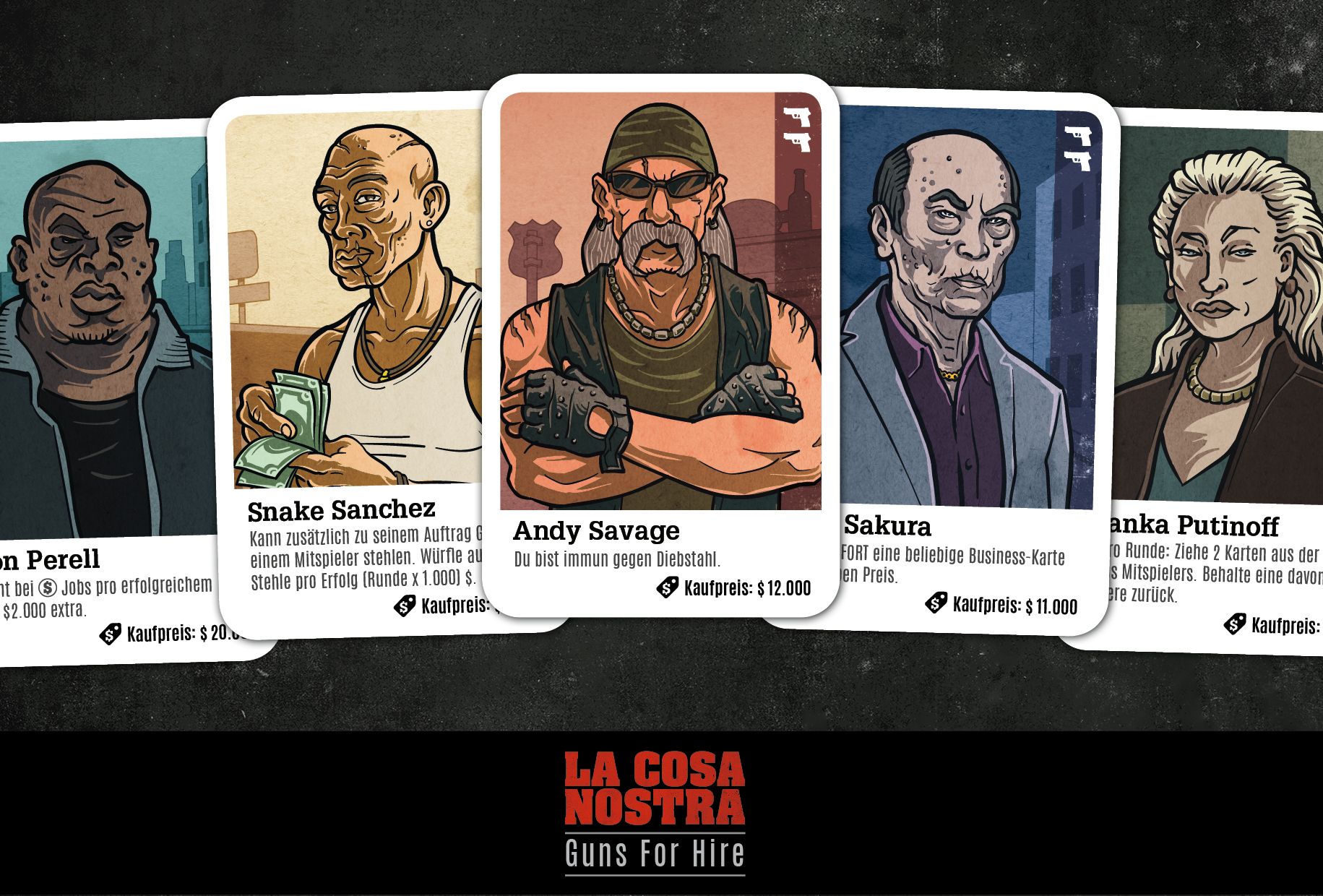 La Cosa Nostra: Guns for Hire – Verstärkung