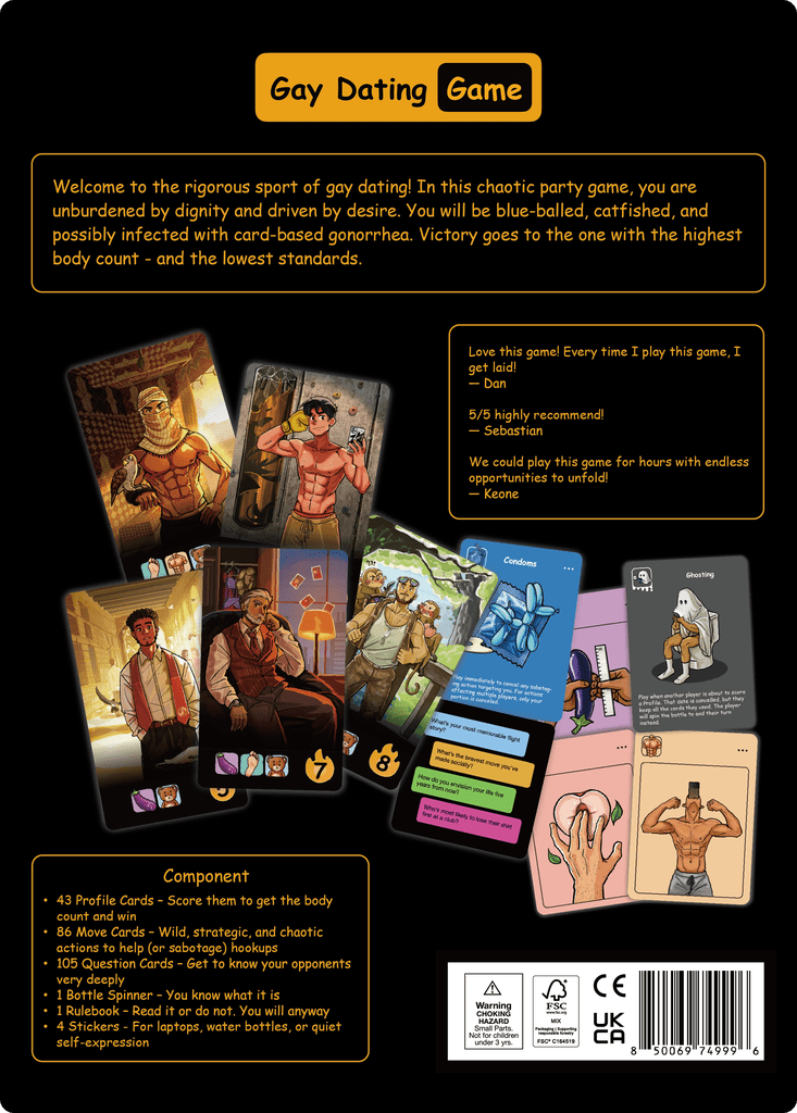 Illustration 11 de Gay Dating Game: The Scandalous Gay Party Game