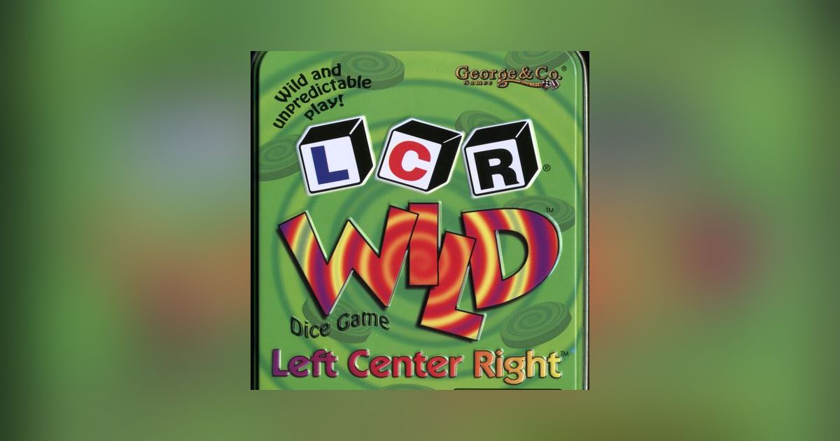 LCR Wild Board Game BoardGameGeek
