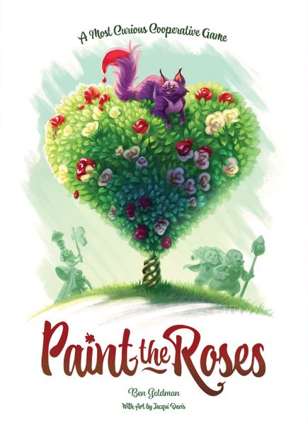 Paint the Roses, North Star Games, 2022 — front cover (image provided by the publisher)