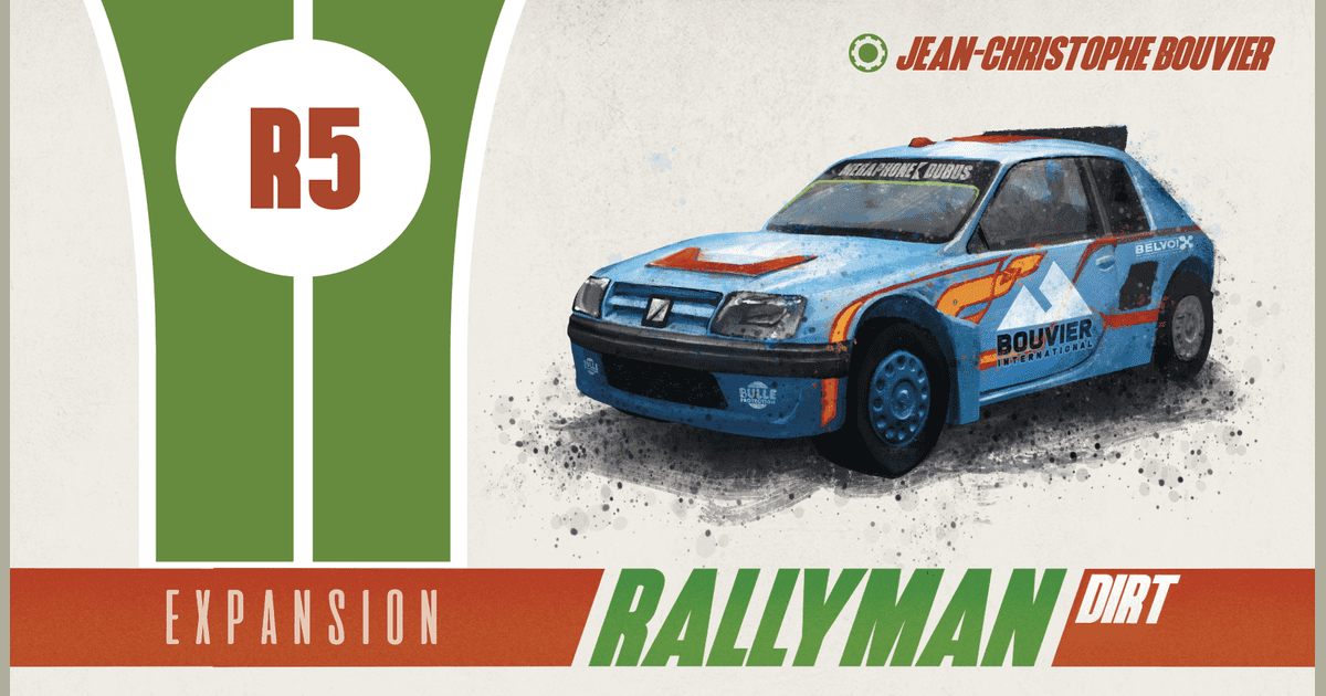 Rallyman DIRT R5 Board Game BoardGameGeek