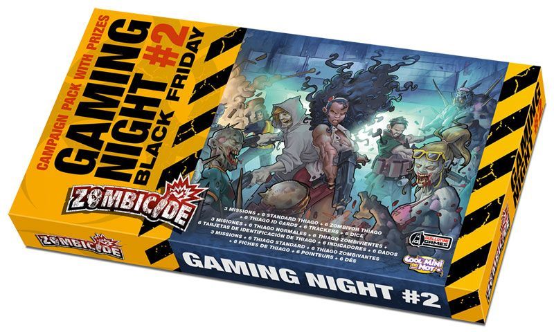 Zombicide Gaming Night 2 Black Friday Board Game Boardgamegeek