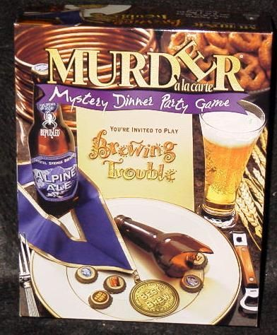 Murder à la carte: Brewing Trouble cover art