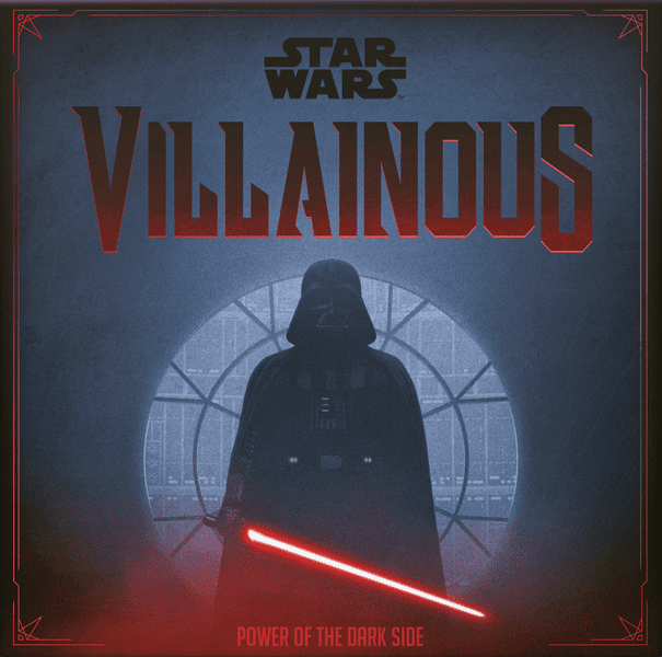 Star Wars Villainous: Power of the Dark Side, Ravensburger, 2022 — front cover (image provided by the publisher)