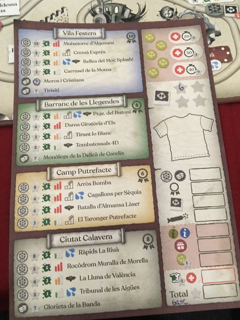 Jeu De Société TAVERN HEROES - Version INCOMPLÈTE - Occasion