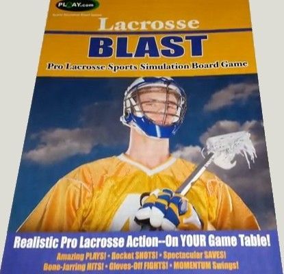 Lacrosse Blast Pro Indoor Lacrosse Game cover art