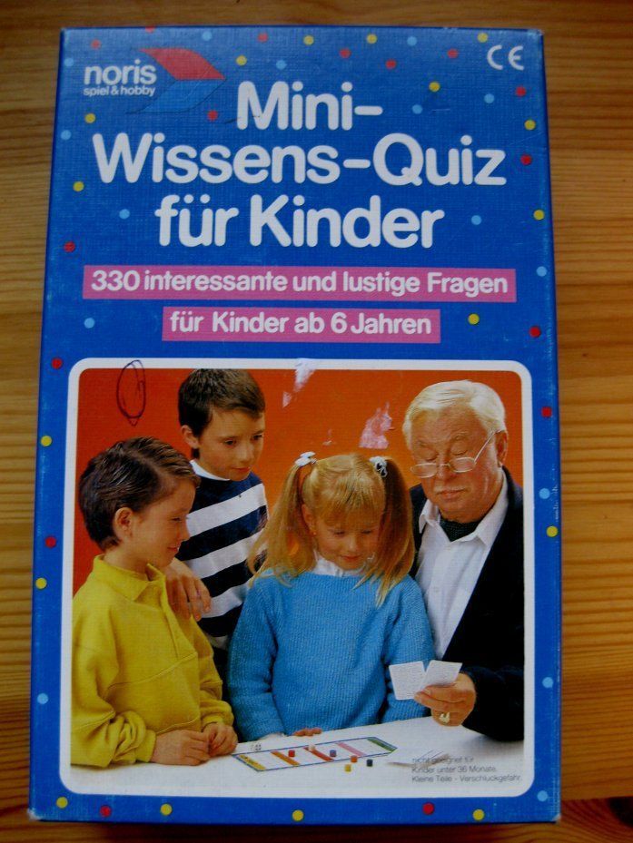 Mini-Wissens-Quiz für Kinder