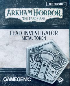Arkham Horror: The Card Game – Lead Investigator Metal Token