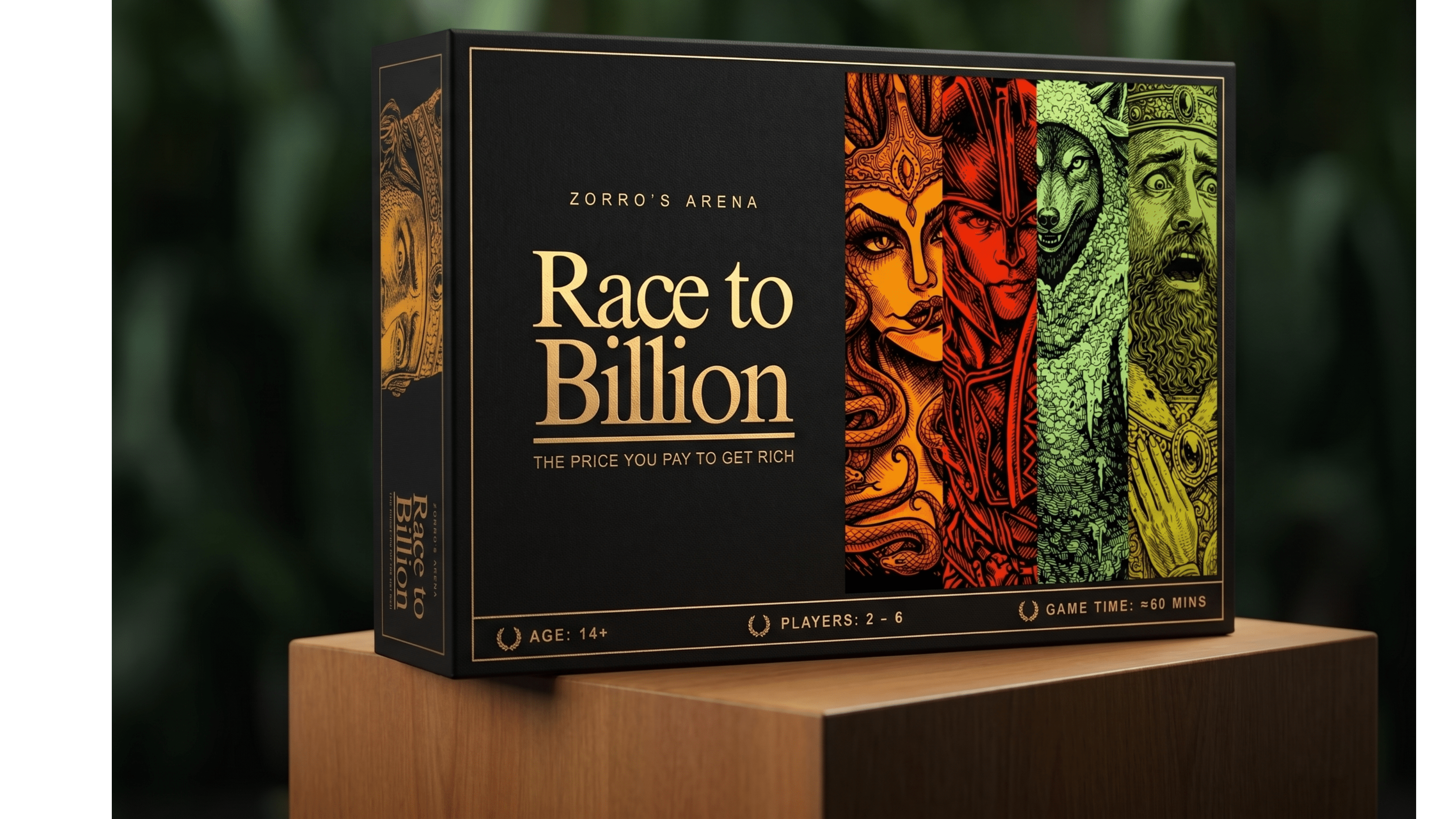 Cover art for Race to Billion