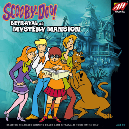 Avalon Hill Scooby Doo Betrayal at Mystery Mansion Board Game New 2020 