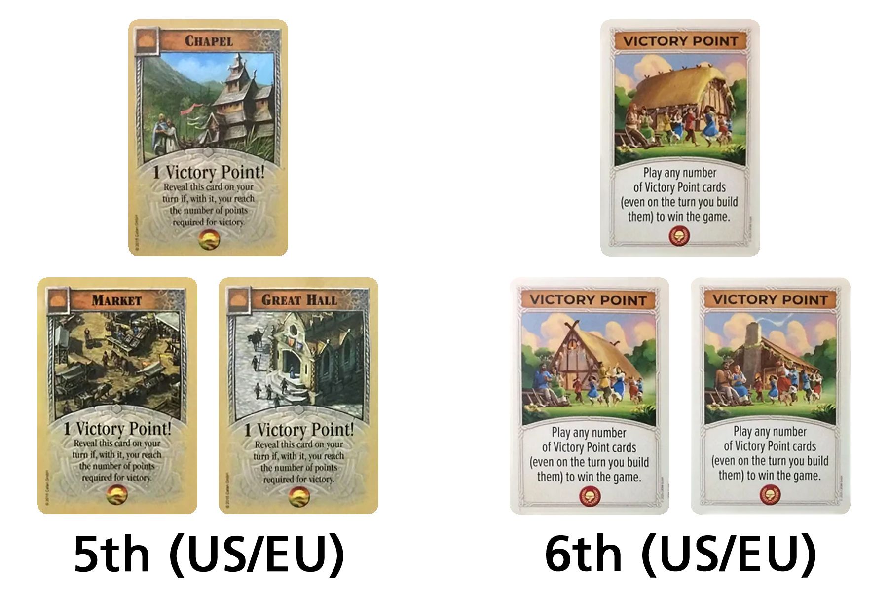 PHOTOS: Catan 5th vs. 6th Edition (Base Game & Expansions) – Pros and ...