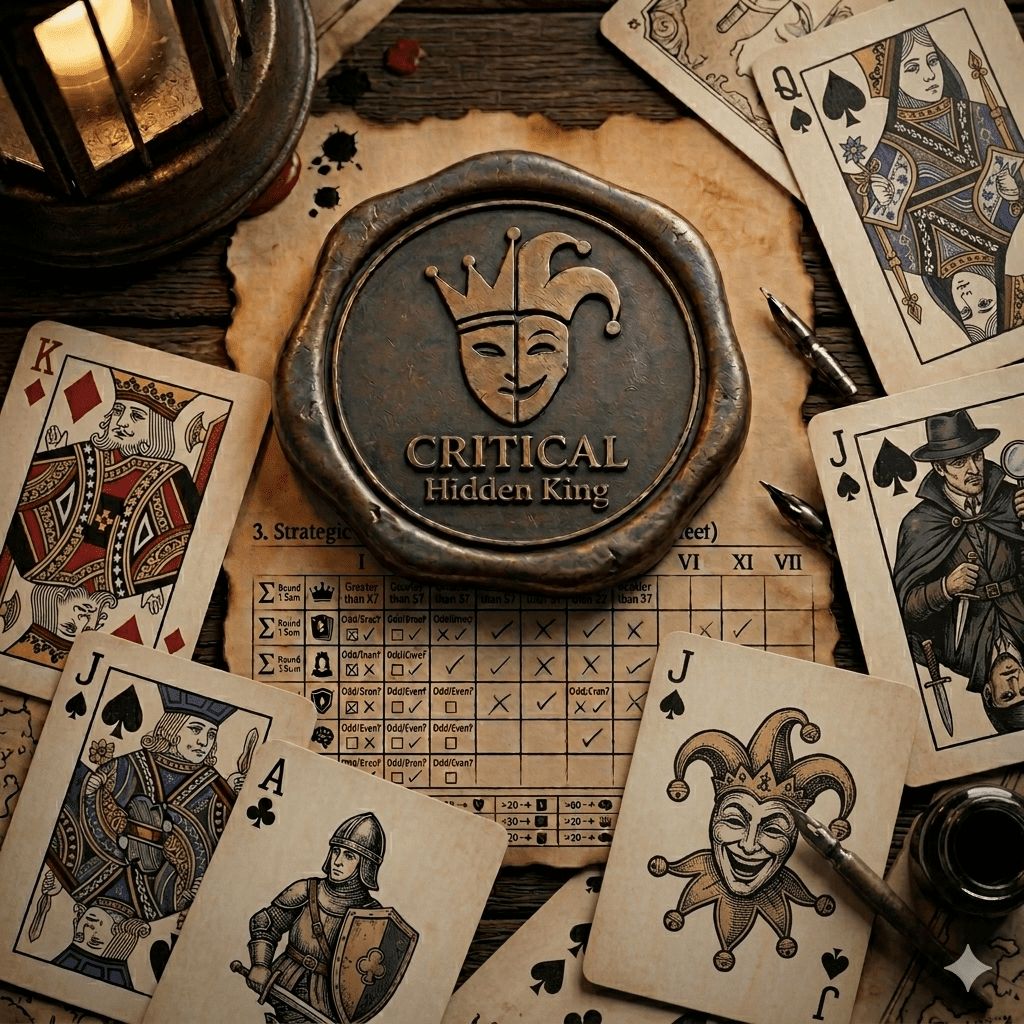 Cover art for Critical/Hidden King