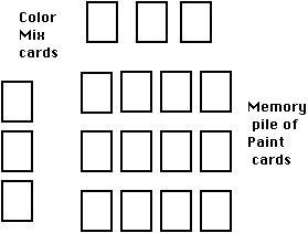 Color Mixing Memory