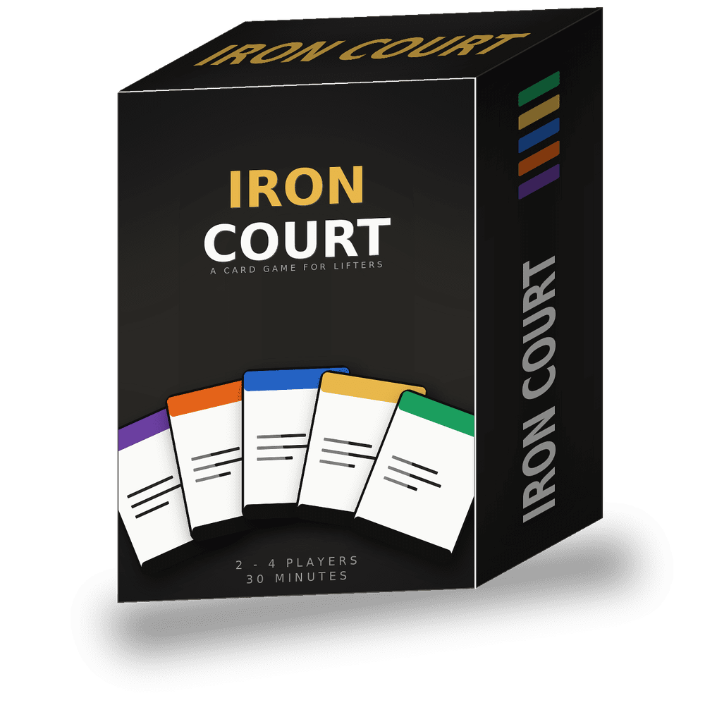 Illustration 1 de Iron Court: A Strategy Card Game for the Strength Community