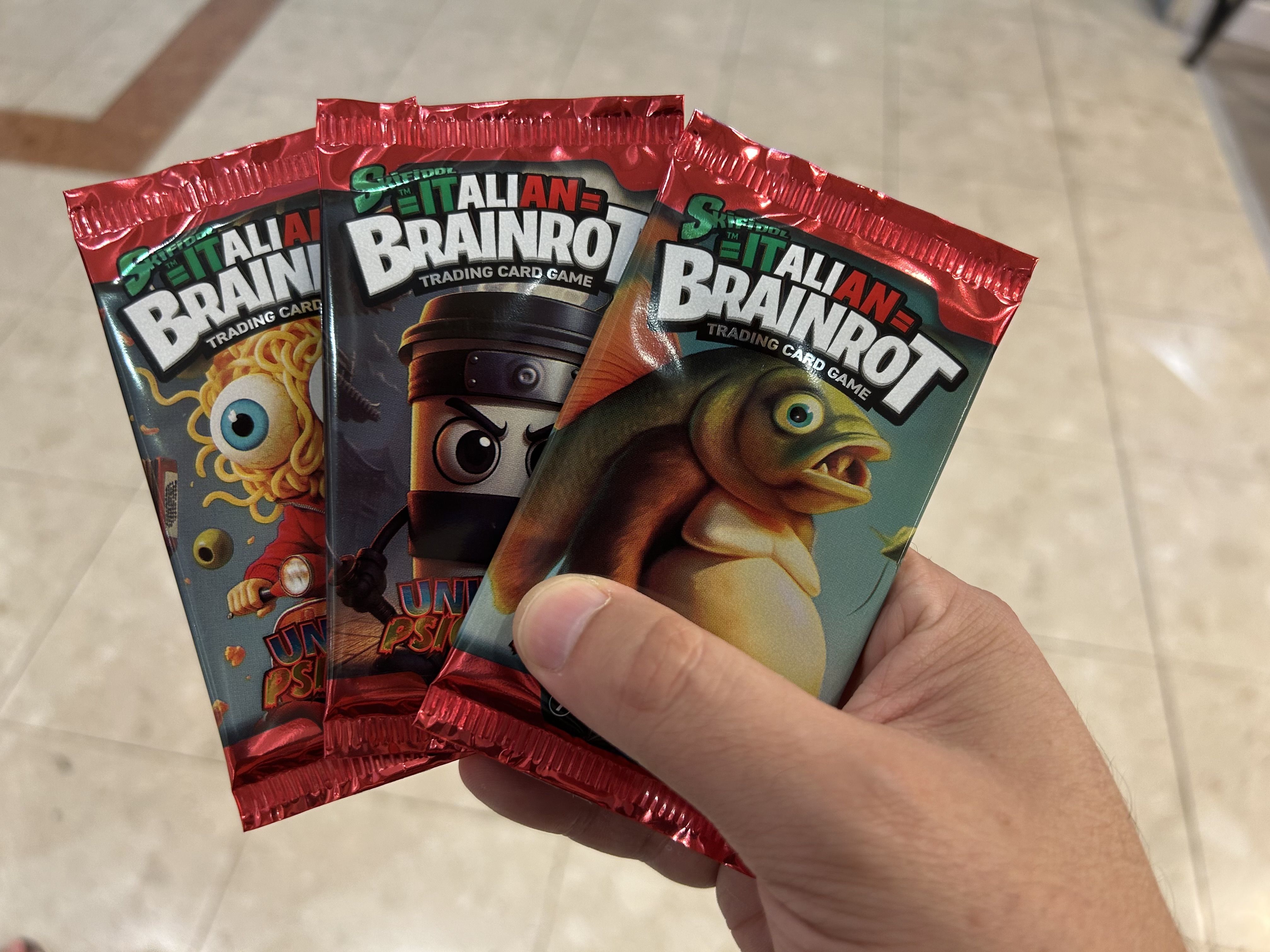 Cover art for Skifildol Italian Brainrot Trading Card Game