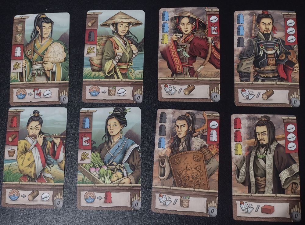 A Solid Solo Engine Building Euro Game Legacy of Yu