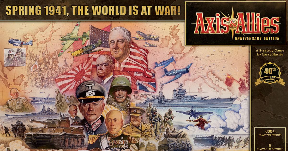 Axis & Allies Anniversary Edition, Board Game