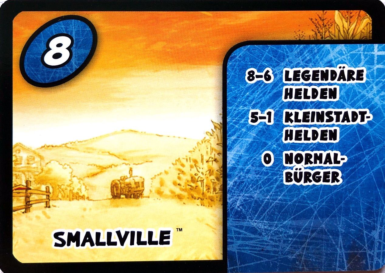 Justice League: Hero Dice – Superman: Smallville Promokarte