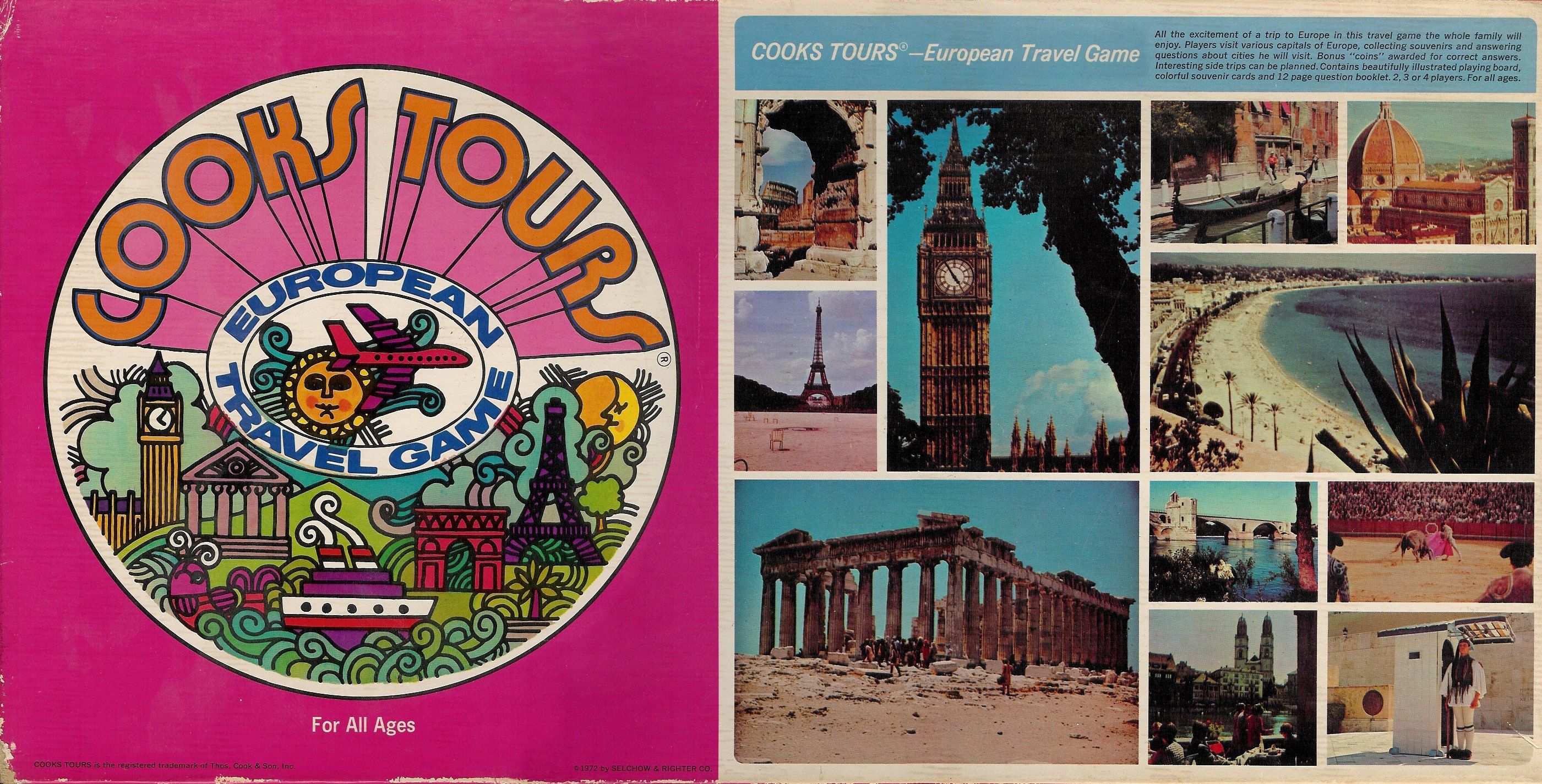 Cooks Tours: European Travel Game