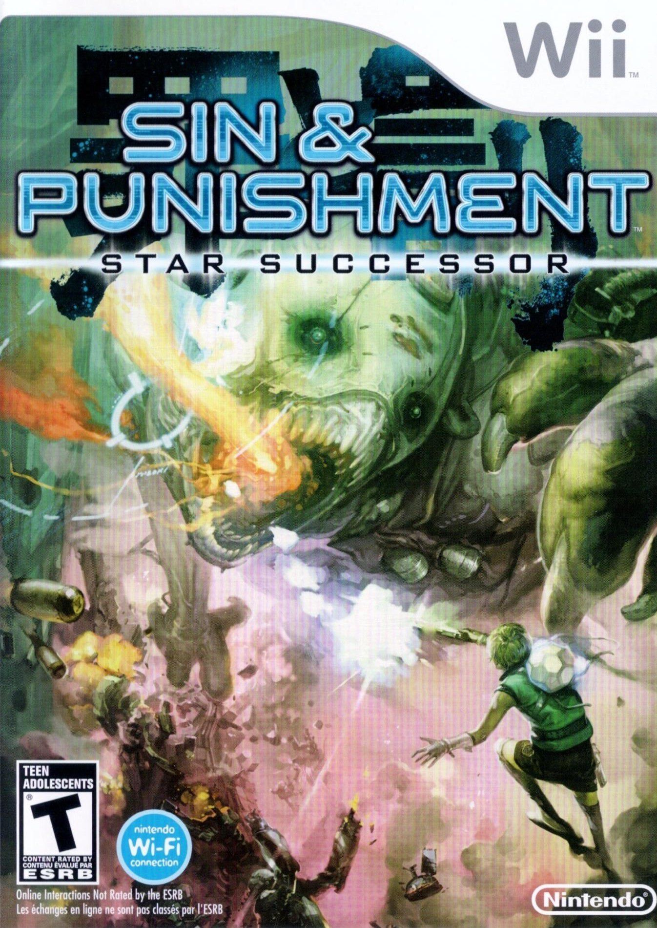 Sin and Punishment: Star Successor box art