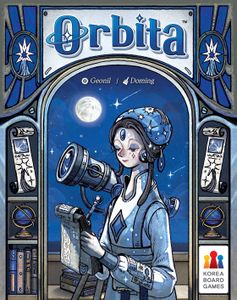 Orbita gioco di carte astronomico per 2 giocatori - copertina ufficiale Korea Boardgames
