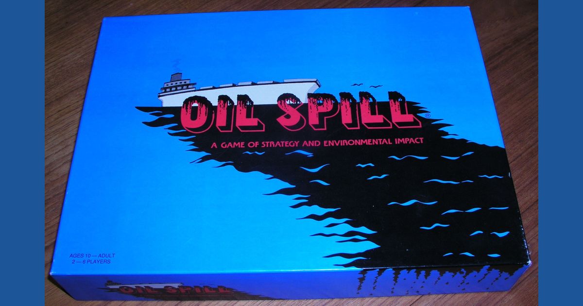 Oil Spill Board Game BoardGameGeek