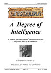 RPG Item: A Degree of Intelligence