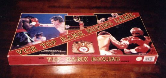 VCR Top Rank Boxing Game