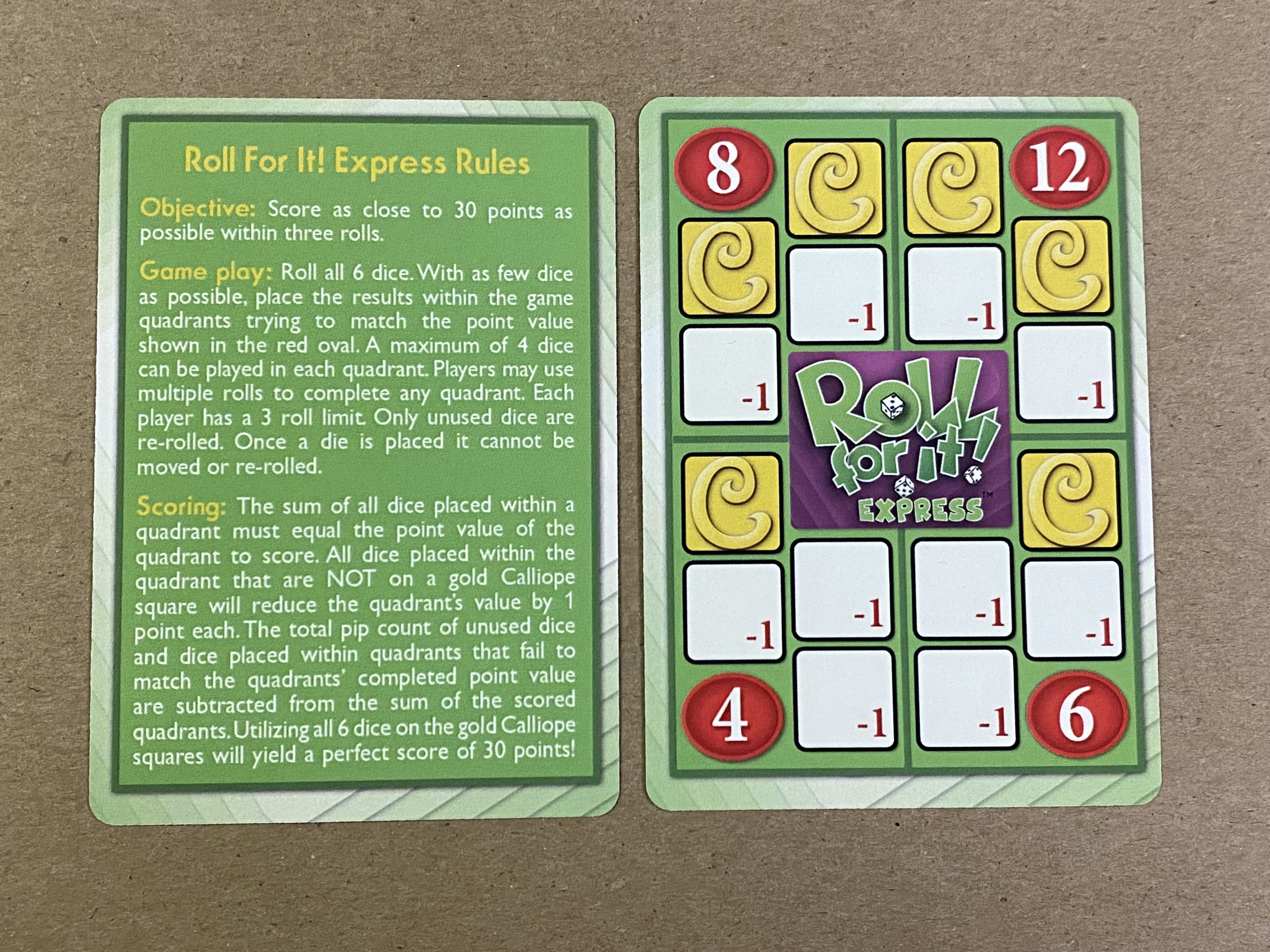 Roll for It! Express: The Game Boy Geek Promo