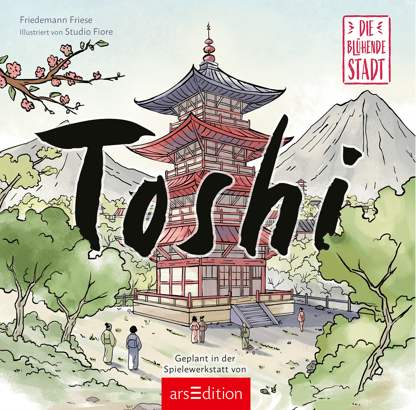 Cover art for Toshi: die blühende Stadt