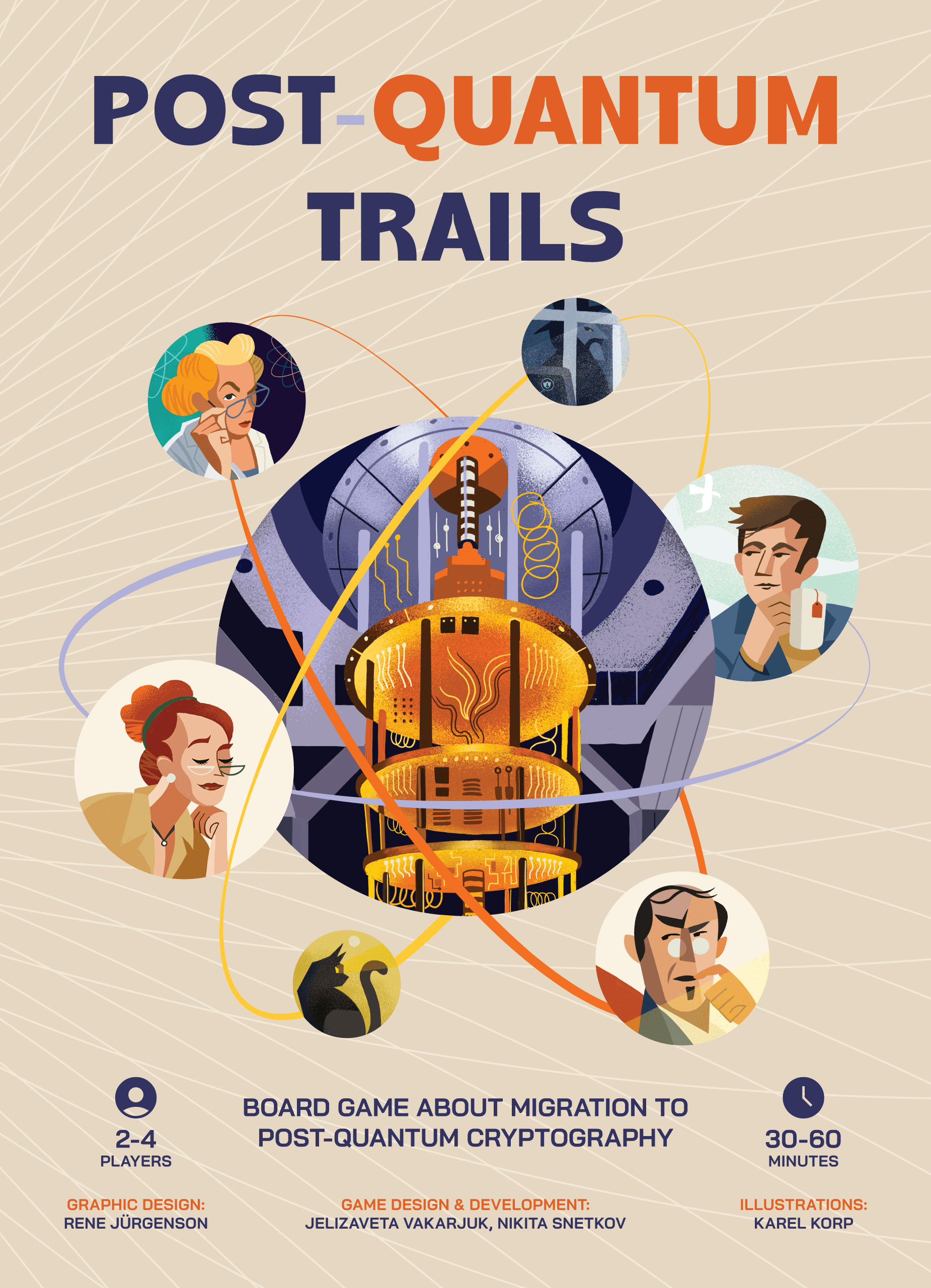 Cover art for Post-Quantum Trails