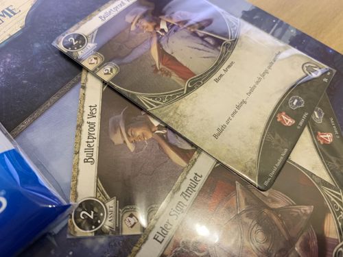 Card size not standard in Arkham Horror LCG. What sleeves fit properly. |  BoardGameGeek