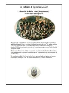 La Bataille de Rohr 1809