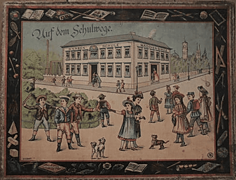 Auf dem Schulwege