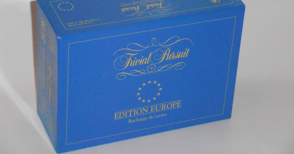 Trivial Pursuit: Édition Europe, Board Game