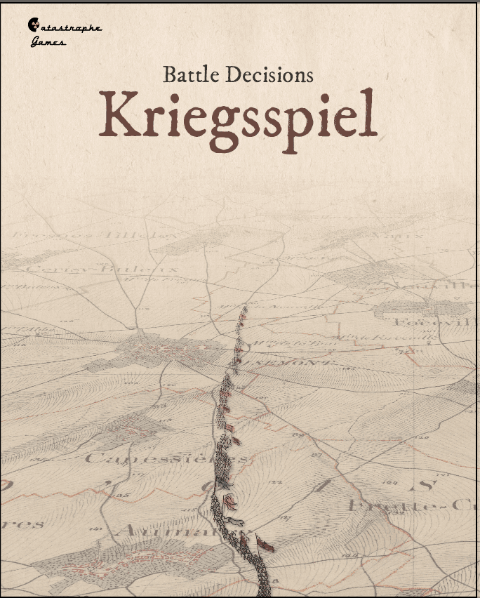 Cover art for Battle Decisions: Kriegsspiel