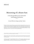 RPG Item: GEO3-02: Mourning of a Risen Sun