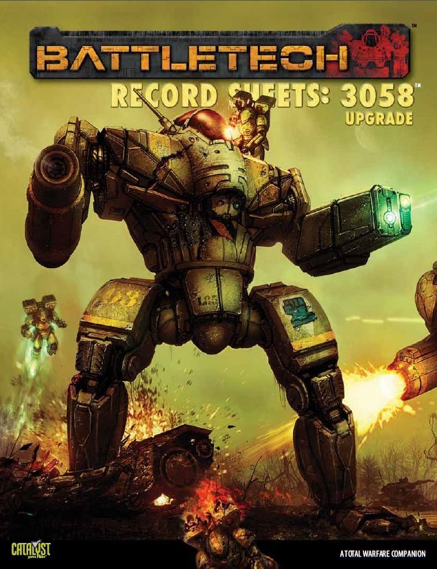 BattleTech Record Sheets 3058 Upgrade