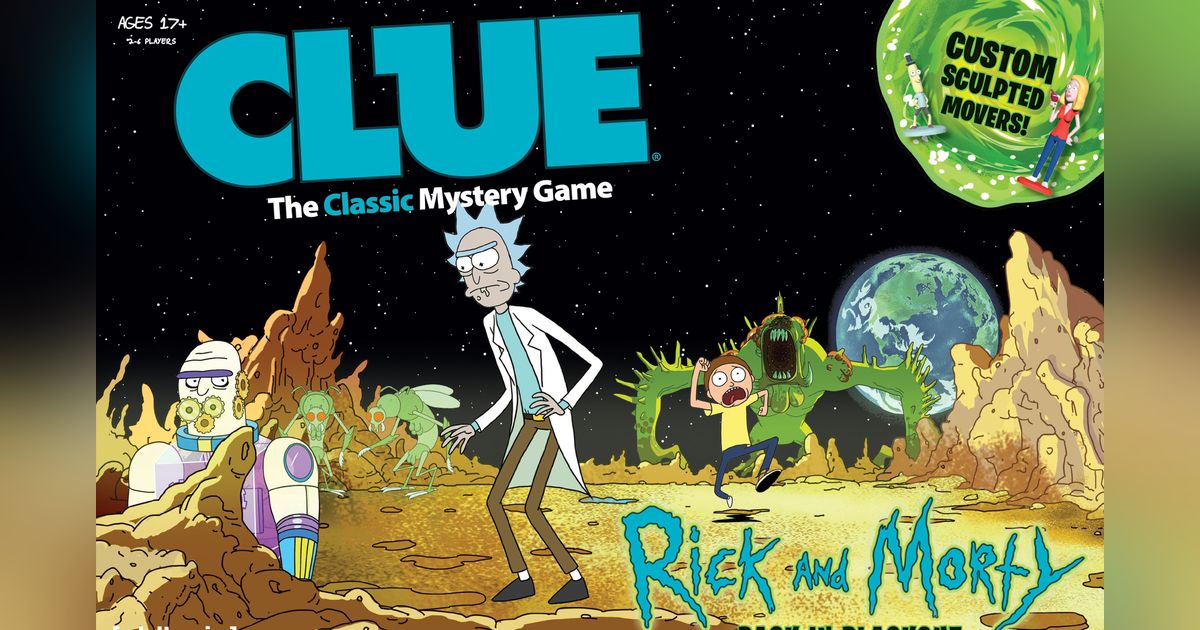 Clue: Rick and Morty – Back in Blackout Board Game BoardGameGeek