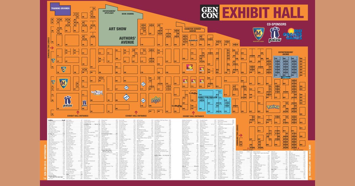 Gen Con 2024 Exhibit Hall Lisha Sandye