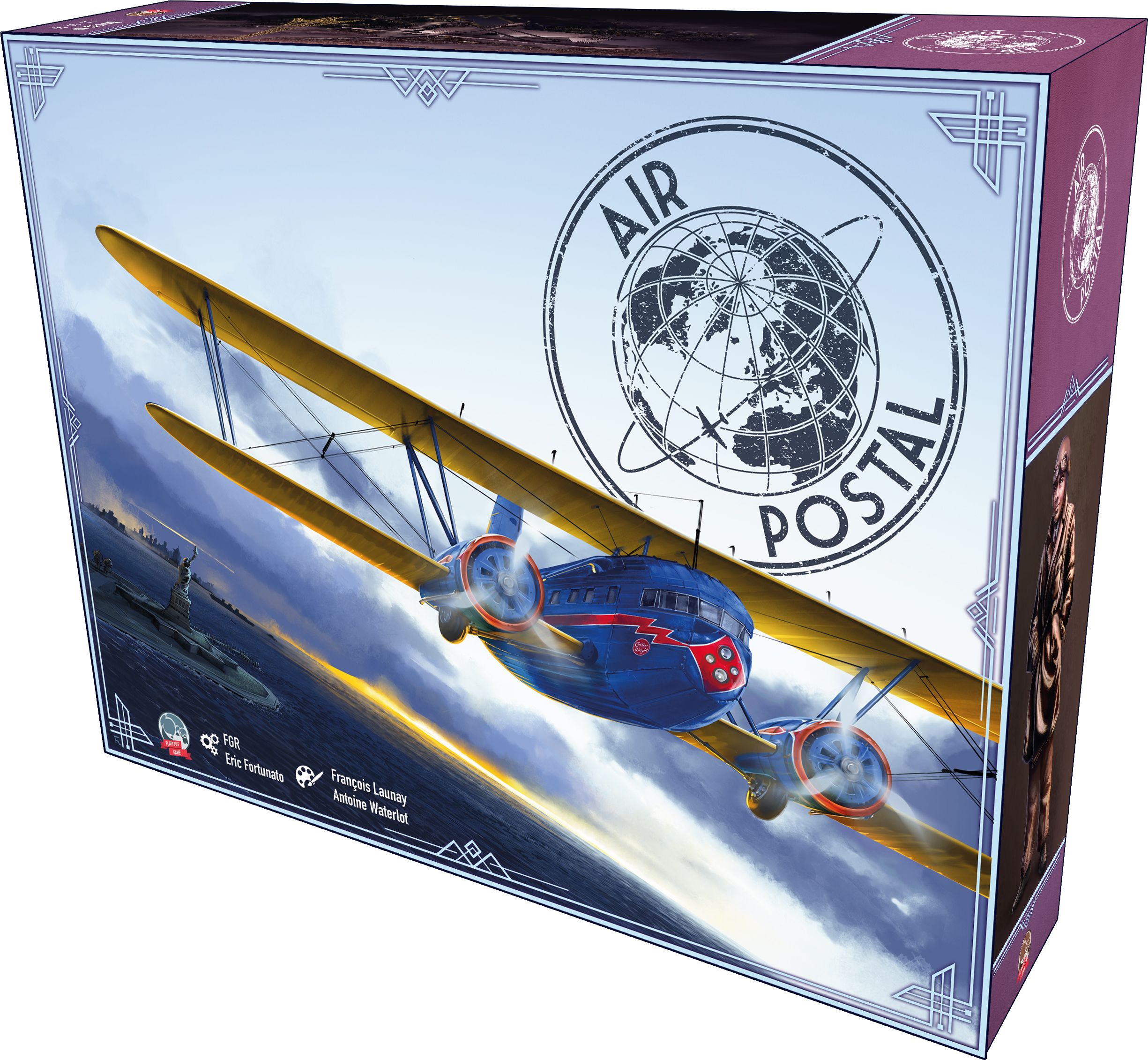 Air Postal box art