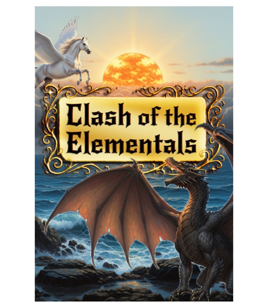 Cover art for Clash of the Elementals