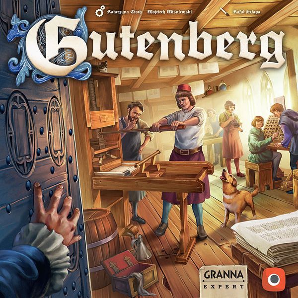 Gutenberg, Portal Games / Granna, 2022 — front cover
