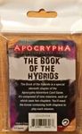 Board Game: Apocrypha Adventure Card Game: The Book of the Hybrids