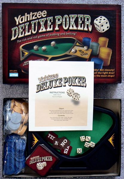 Yahtzee Deluxe Poker Image Boardgamegeek