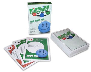 Mischief Mini Golf Card Game