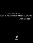 Issue: GM's Monthly Miscellany (June 2016)