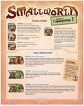 Board Game: Community's Compendium I (fan expansion for Small World)