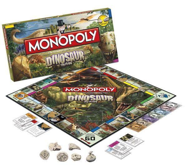 Dinosaurs Monopoly Board Game 
